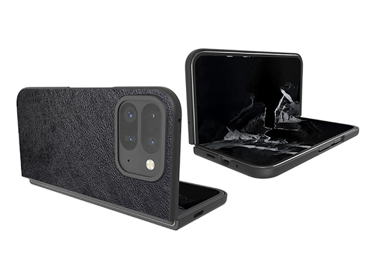 CaseMania PU Leather Case Zwart - Google Pixel 10 Pro Fold hoesje