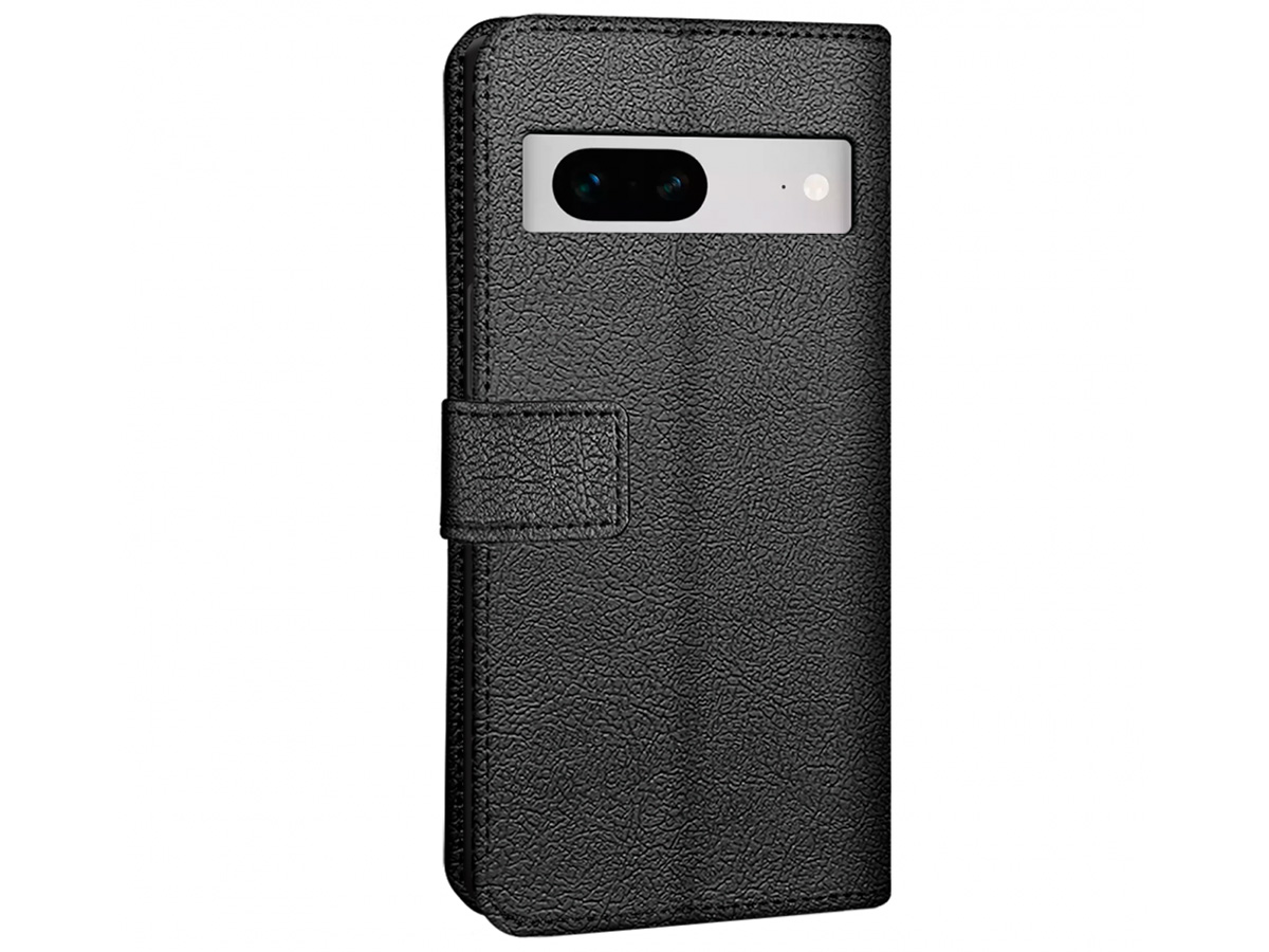 Just in Case Wallet Case Zwart - Google Pixel 7 hoesje