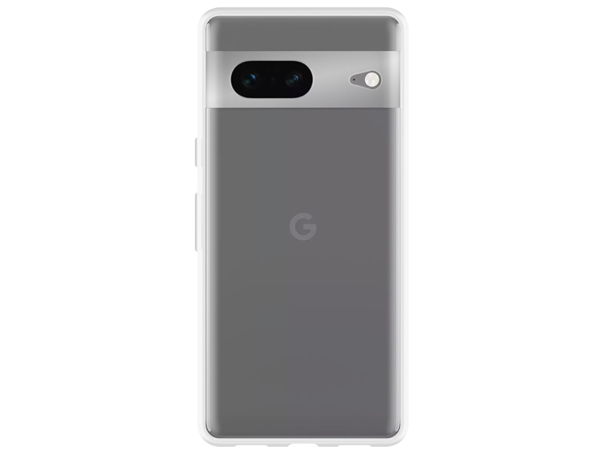 Just in Case Crystal Clear TPU Case - Google Pixel 7 hoesje