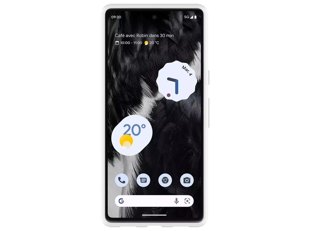 Just in Case Crystal Clear TPU Case - Google Pixel 7 hoesje