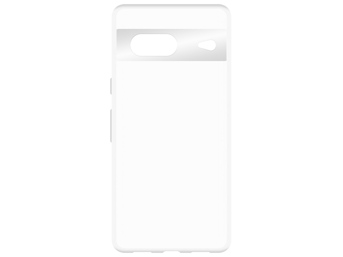 Just in Case Crystal Clear TPU Case - Google Pixel 7 hoesje