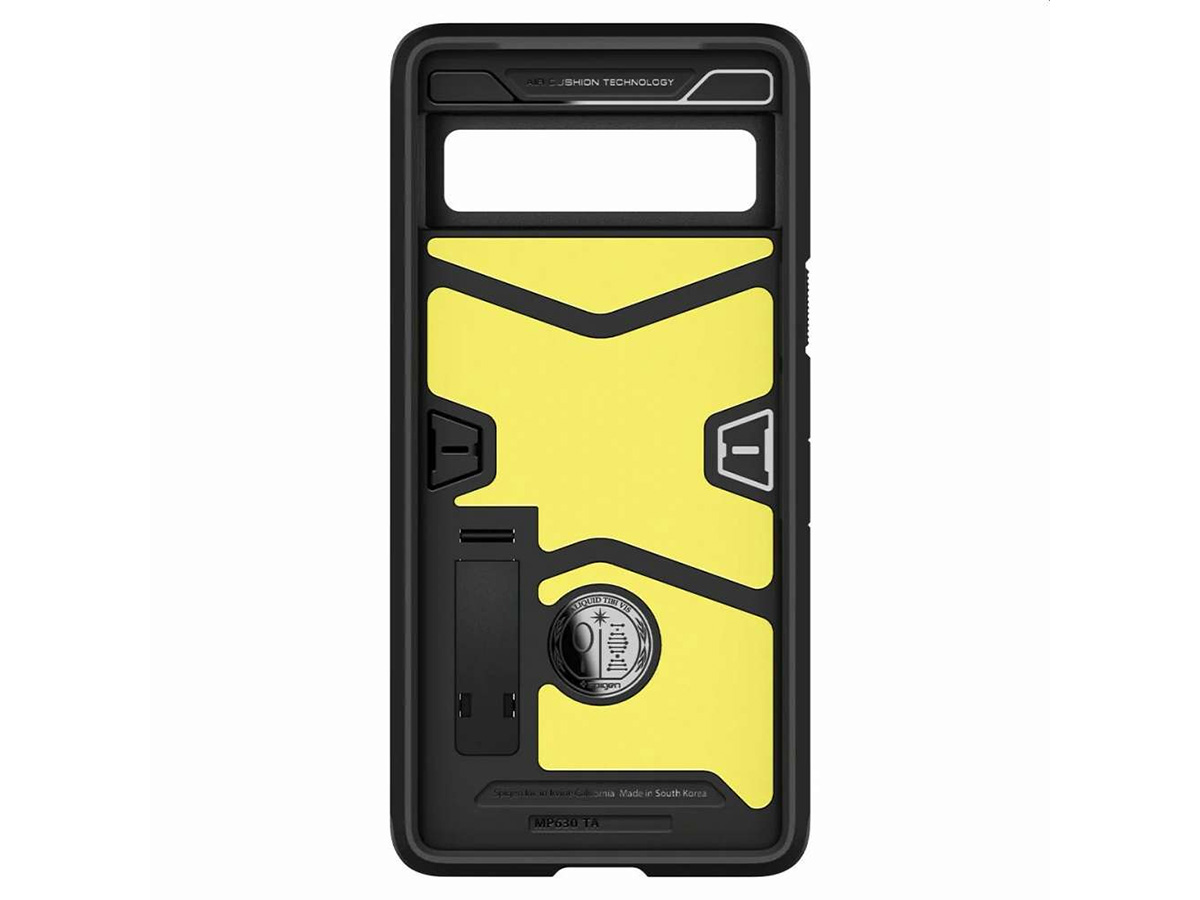 Spigen Tough Armor Case Zwart - Google Pixel 7 Hoesje