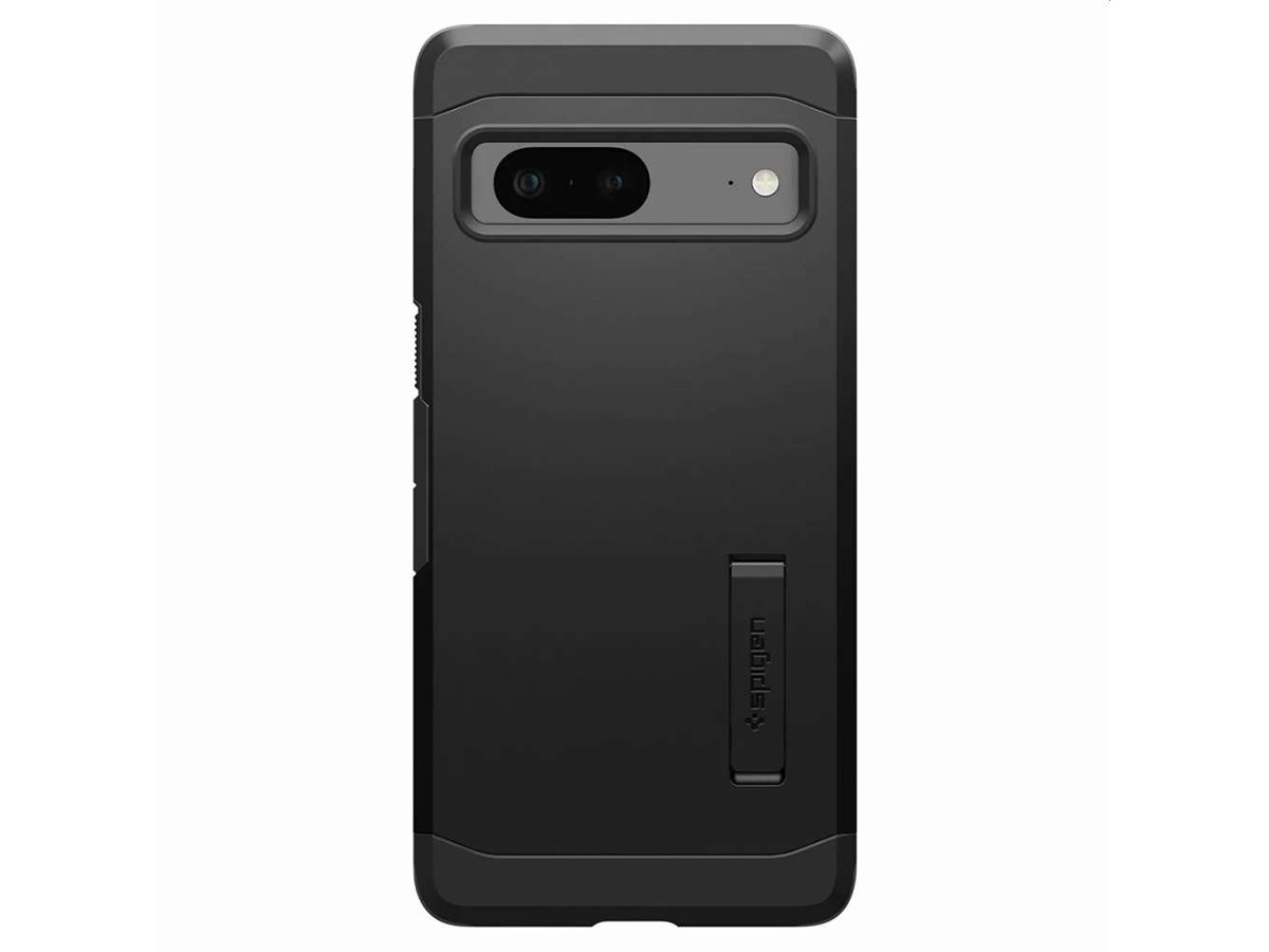 Spigen Tough Armor Case Zwart - Google Pixel 7 Hoesje