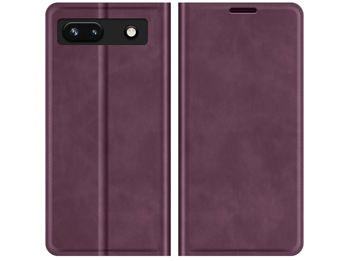 Just in Case Slim Wallet Case Paars - Google Pixel 7a hoesje