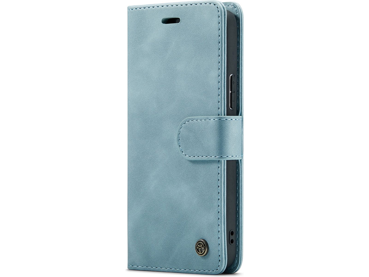 CaseMania 2in1 Magnetic Bookcase Aqua - Google Pixel 8 Hoesje