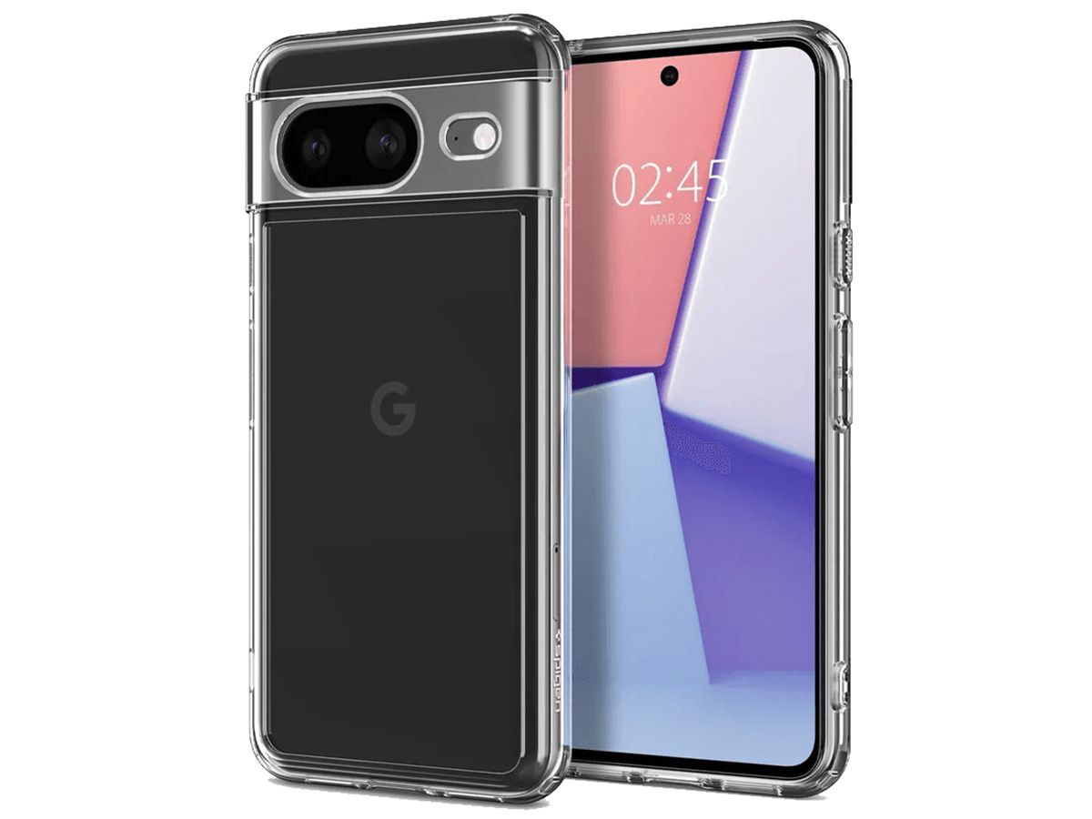 Spigen Ultra Hybrid Case Crystal Clear - Google Pixel 8 hoesje