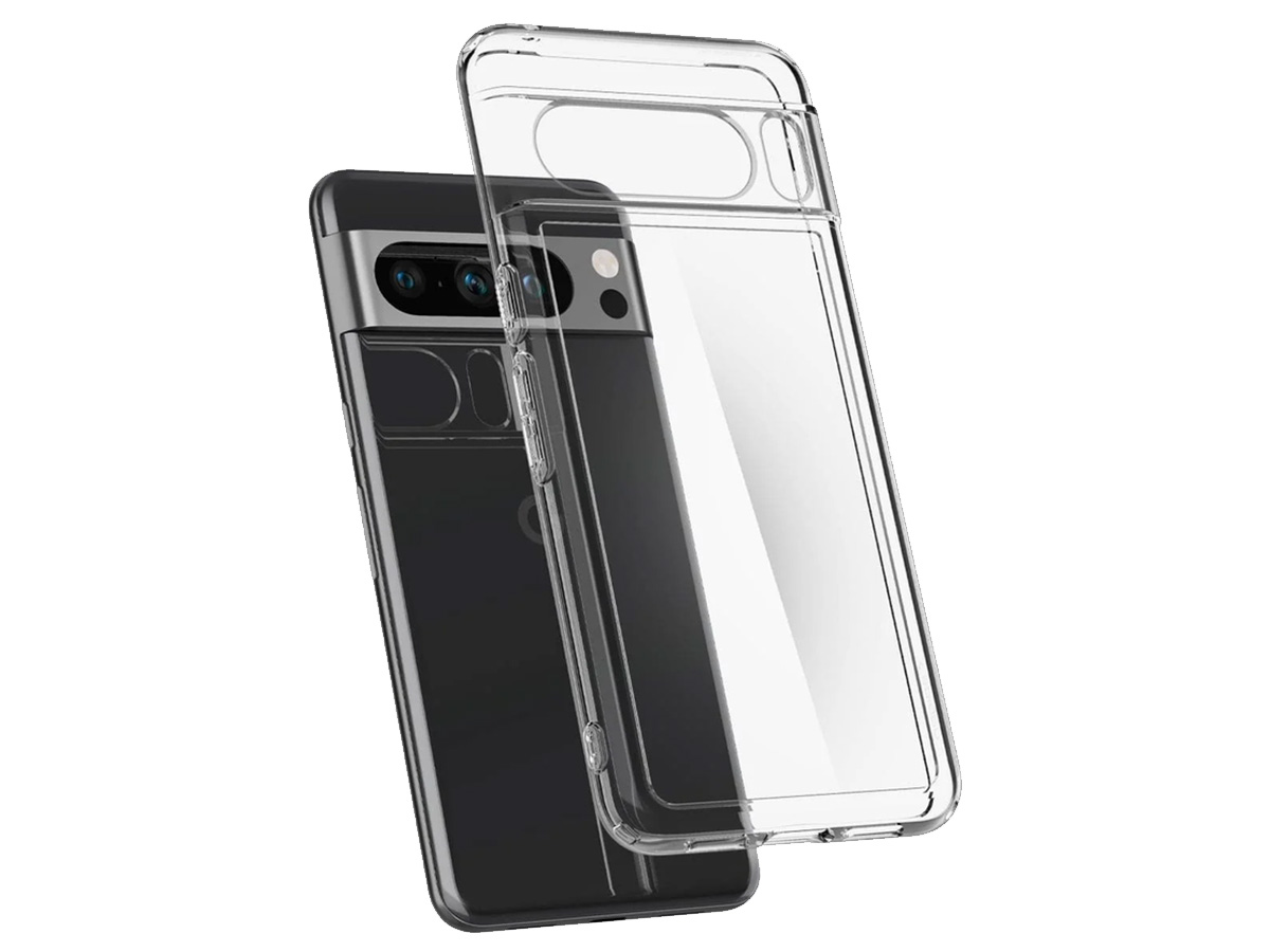 Spigen Ultra Hybrid Case Crystal Clear - Google Pixel 8 Pro hoesje