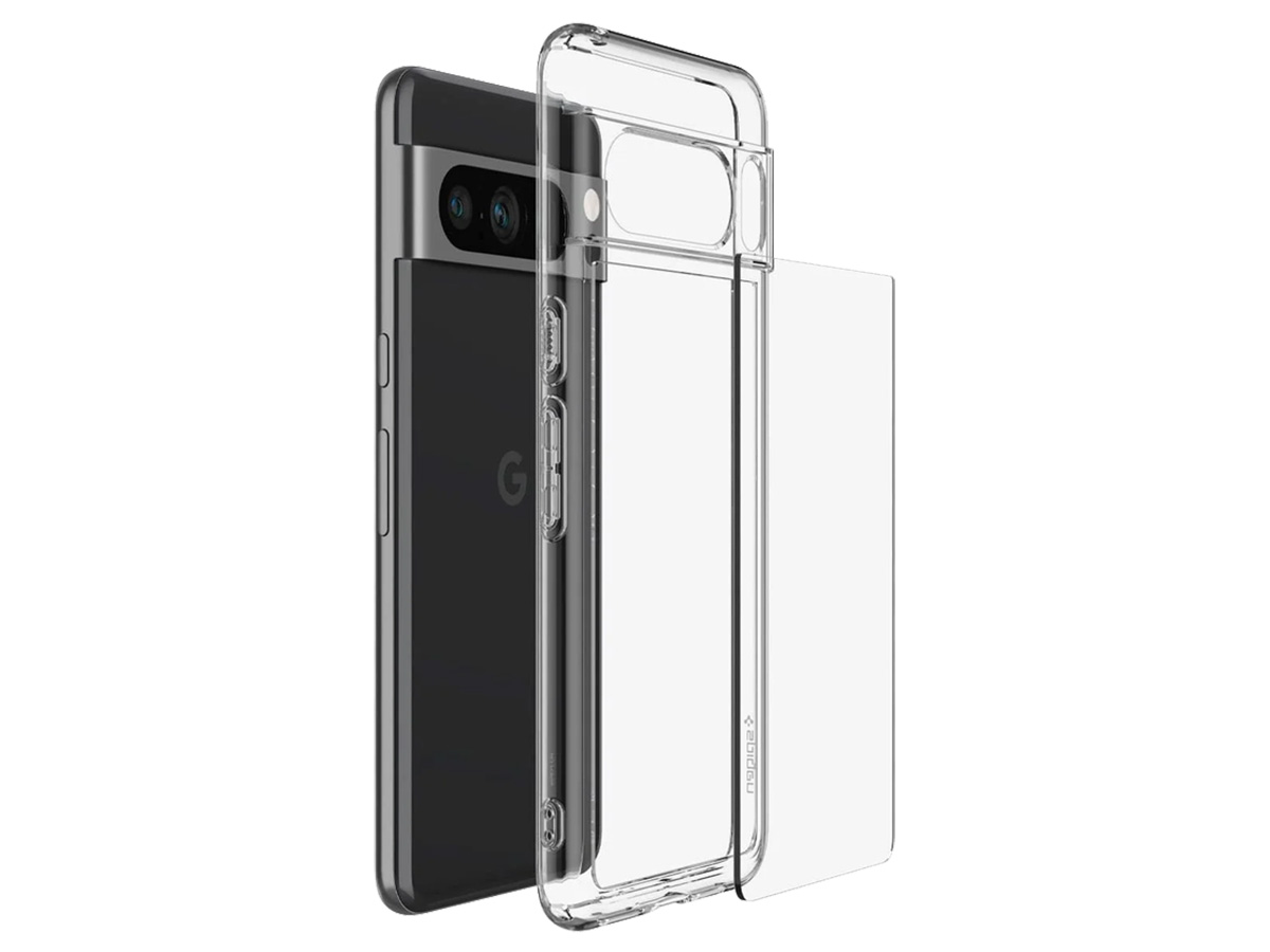 Spigen Ultra Hybrid Case Crystal Clear - Google Pixel 8 Pro hoesje