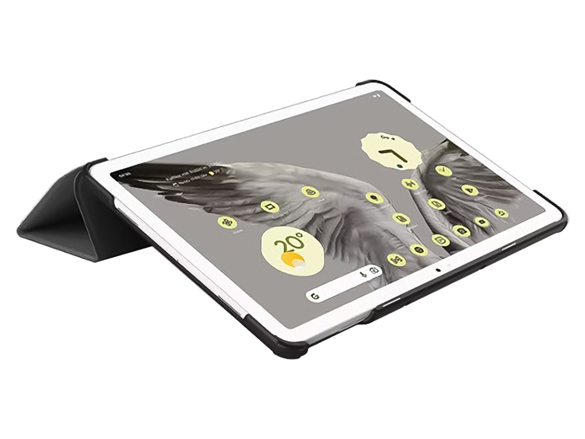 Just in Case Smart Folio Grijs - Google Pixel Tablet Hoesje