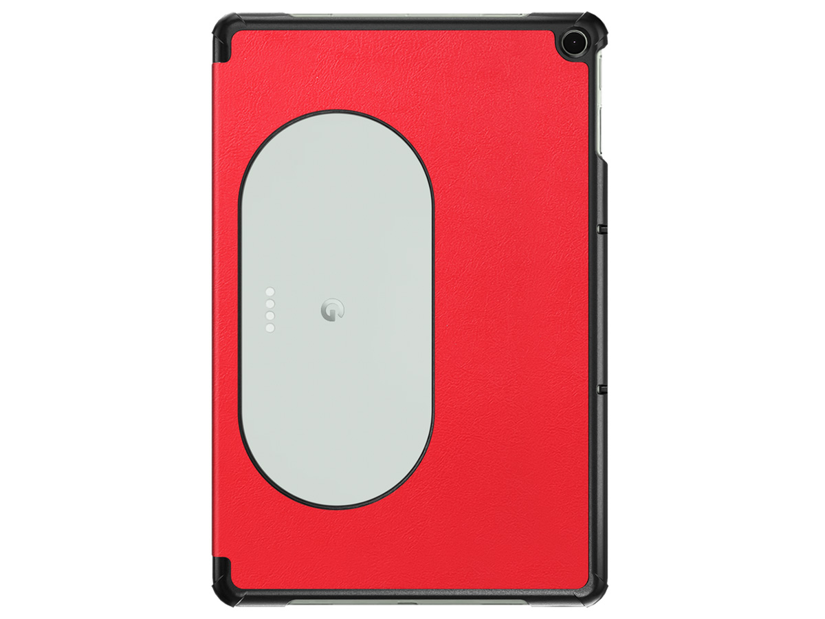 Just in Case Smart Folio Rood - Google Pixel Tablet Hoesje