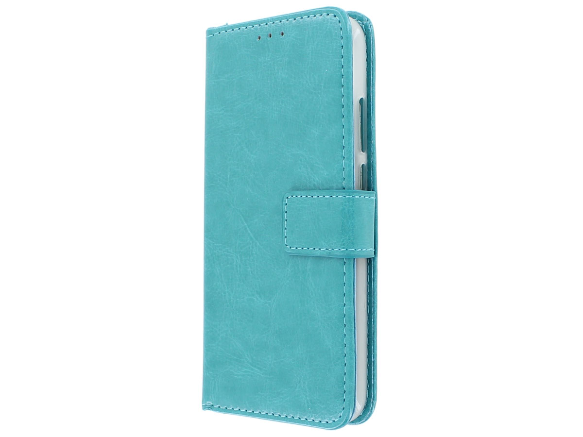 Book Case Wallet Turquoise - Honor 10 Lite hoesje