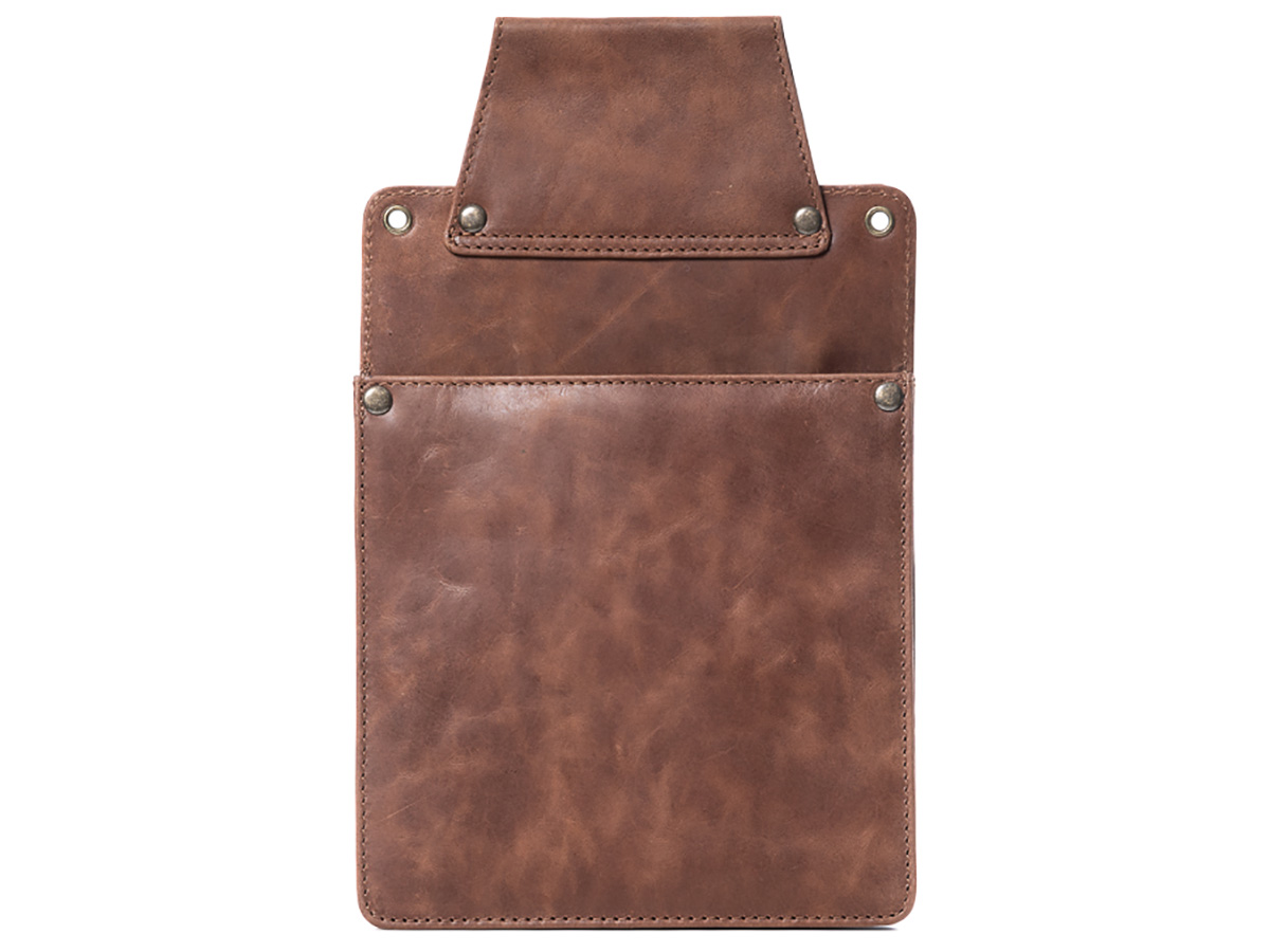 Horeca Holster voor iPad Mini - Cognac Leer