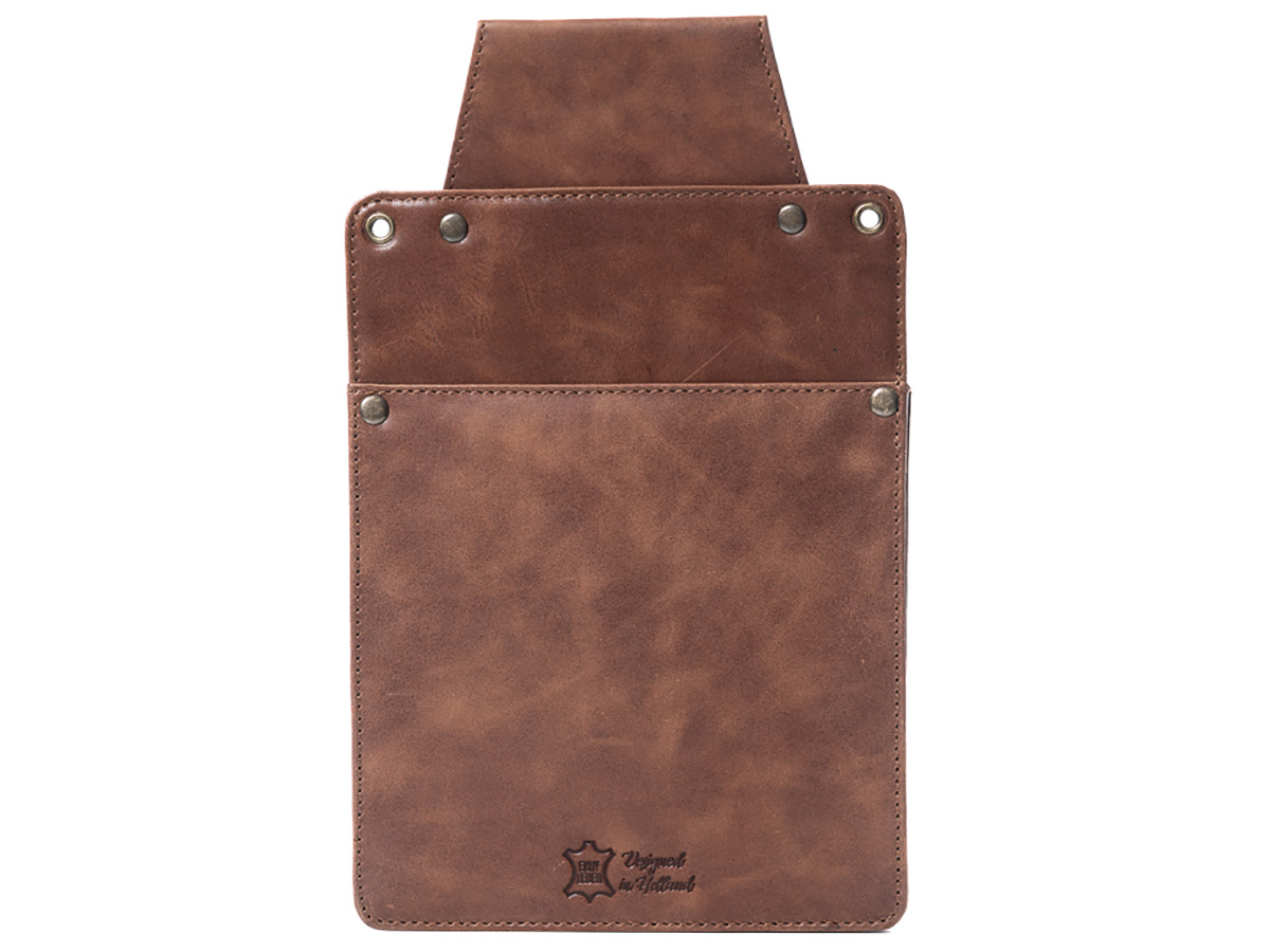 Horeca Holster voor iPad Mini - Cognac Leer