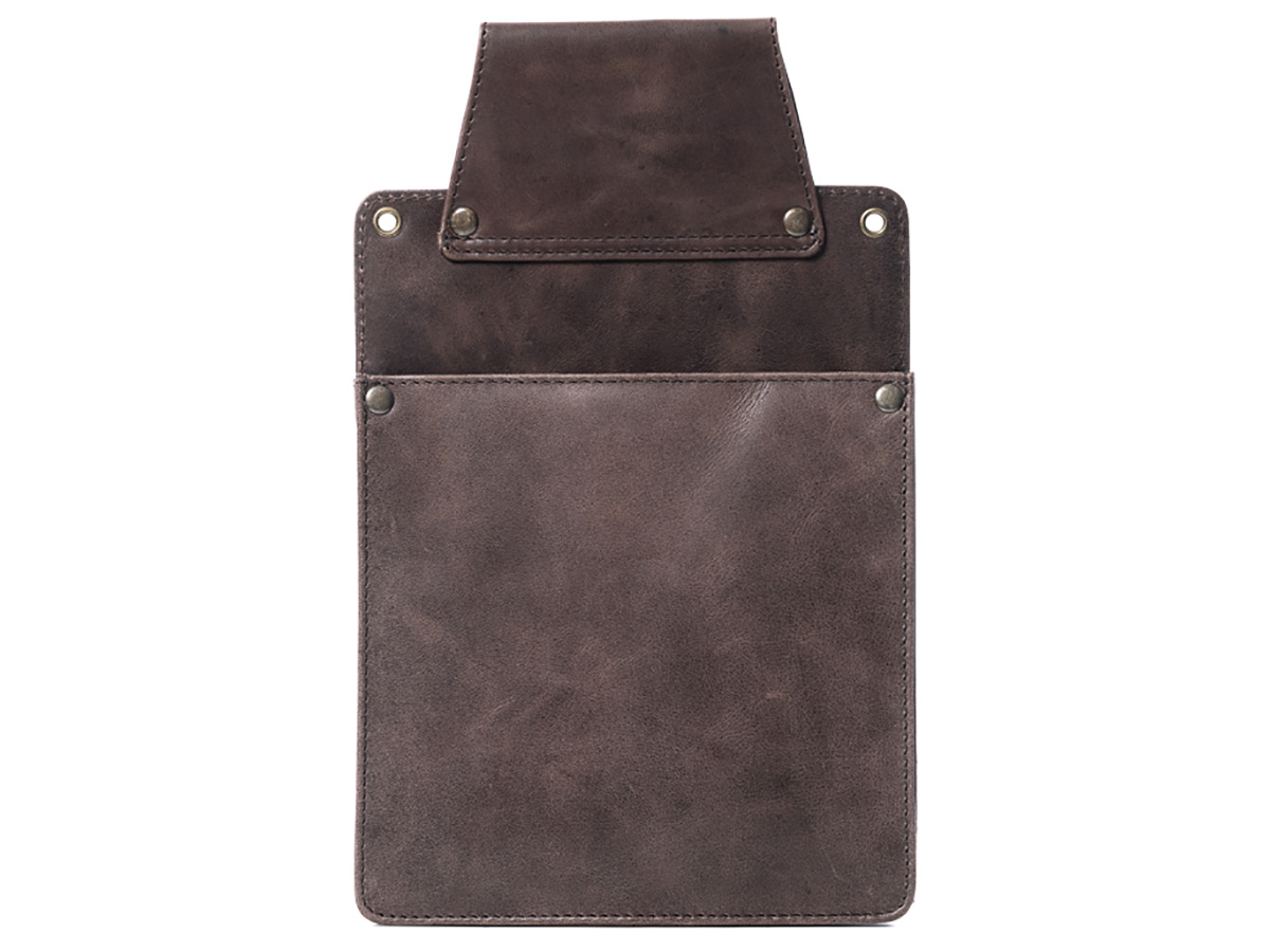 Horeca Holster voor iPad Mini - Bruin Leer