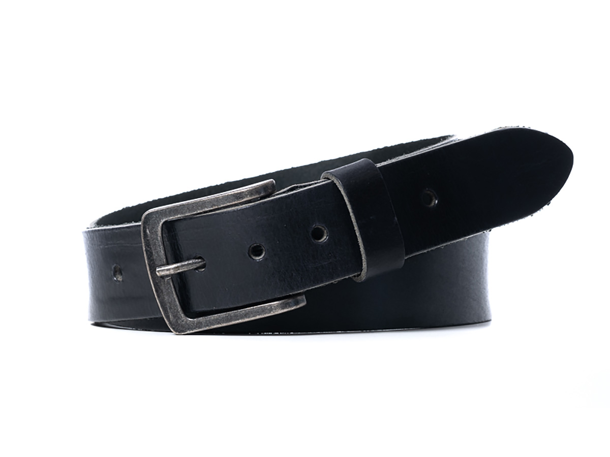 Horeca Riem voor Horeca Holsters - 105cm - Zwart Leer