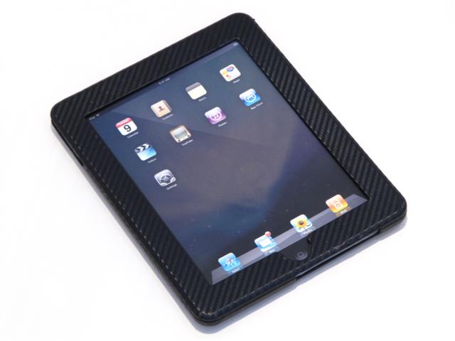 Carbon Leather Hard Case voor iPad