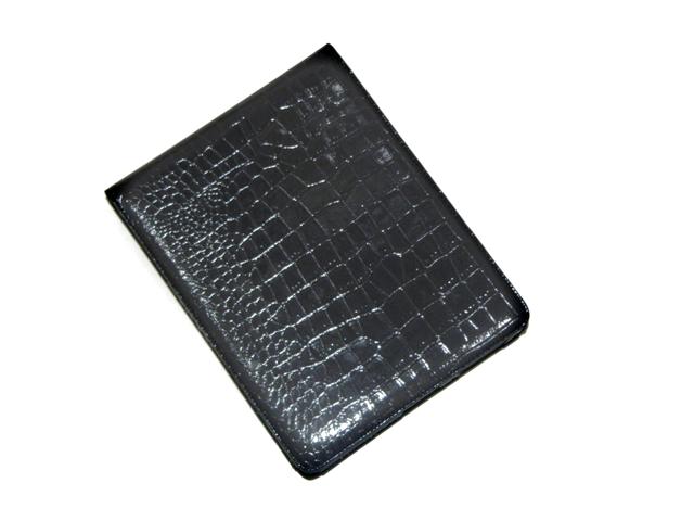 Crocodile Glossy Leather Flip Case voor iPad