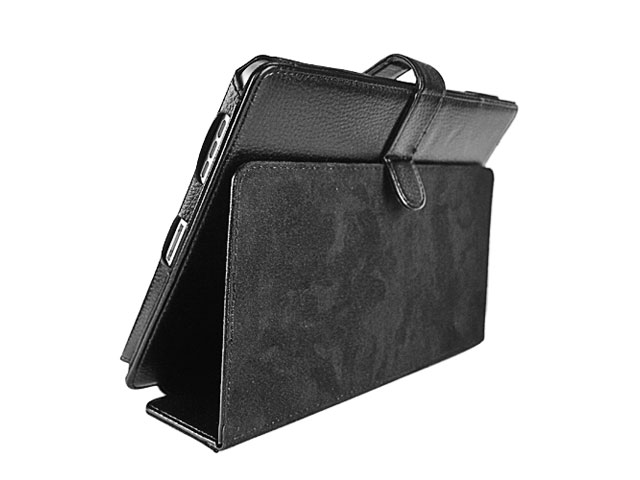 Leather Viewstand Book Case Hoes voor iPad 1