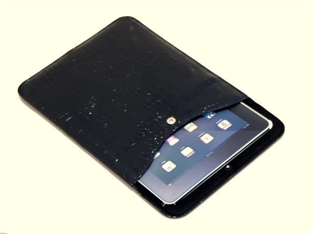 Glossy Croco Sleeve Hoes voor iPad