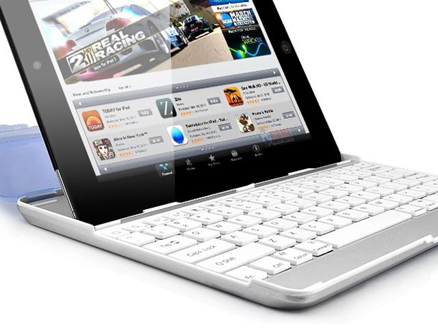 Bluetooth Wireless Keyboard Slim Case met Cover voor iPad 2