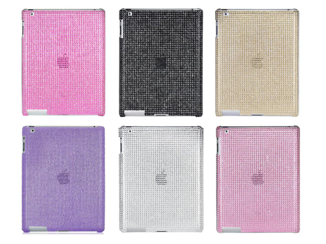 Diamanti Shining Back Case Hoes voor iPad 2