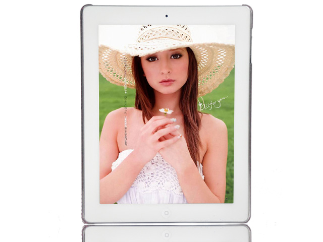 Diamanti Shining Back Case Hoes voor iPad 2