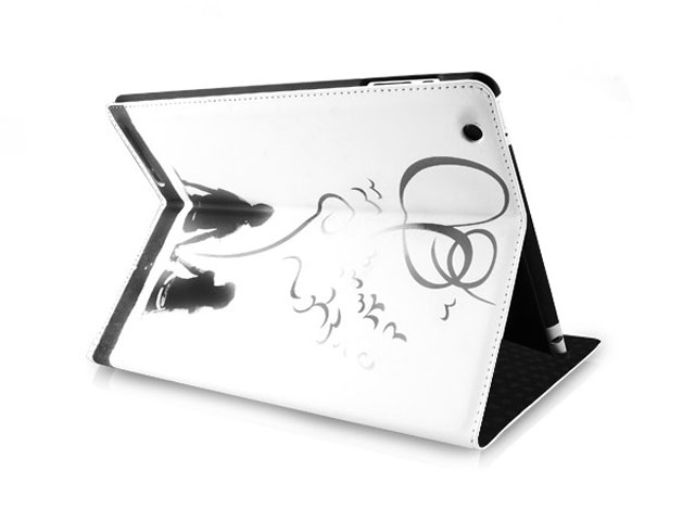 Forever Yours Stand Case Hoes Cover voor iPad 2 (Statis)