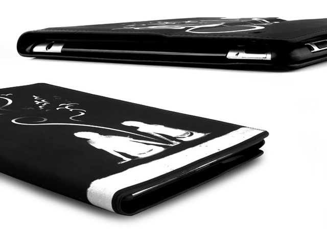 Forever Yours Stand Case Hoes Cover voor iPad 2 (Statis)