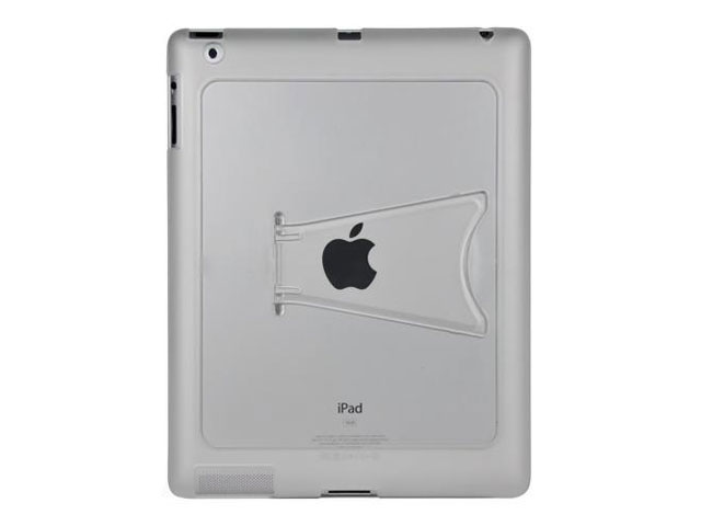 Kickstand TPU Crystal Case Hoes voor iPad 2