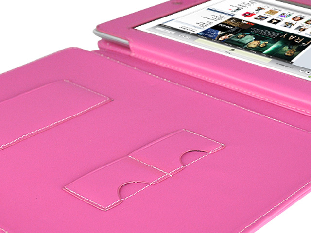 Basic Kunstleren Kickstand Case voor iPad 2, 3 & 4