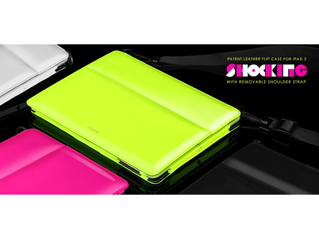 More Shocking Collection Stand Case voor iPad 2, 3 & 4