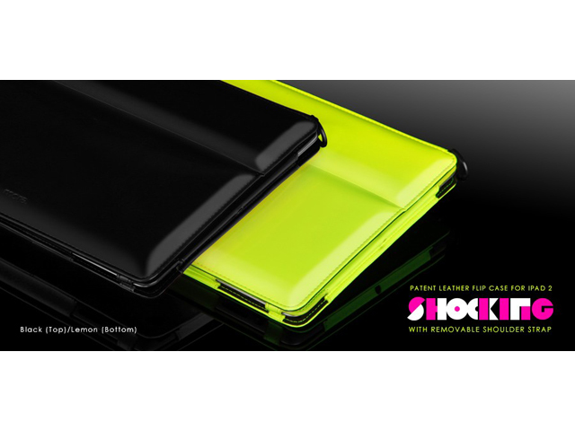More Shocking Collection Stand Case voor iPad 2, 3 & 4
