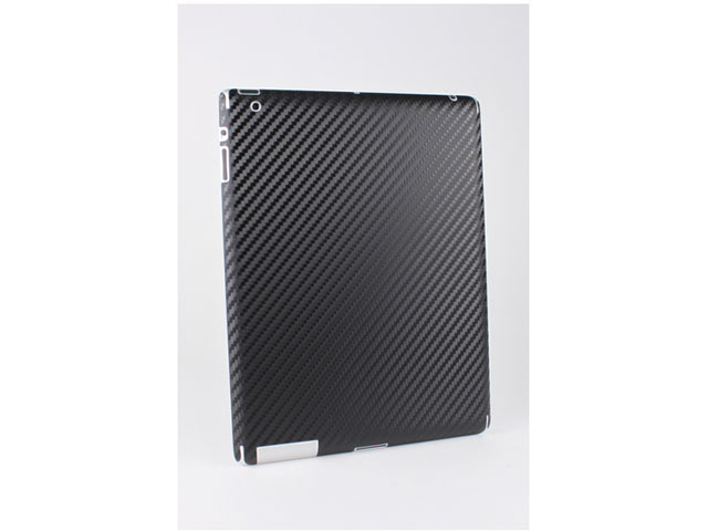 Bodyguardz Carbon Back Protector voor iPad 2 & 3 (Zwart)