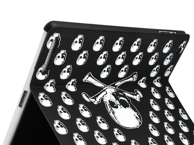 Skull Case Stand Hoes Cover voor iPad 2 (Statis)