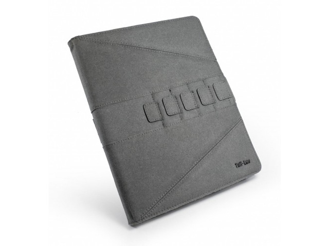 Tuff-Luv Tri-Axis Microfiber Case Hoes voor iPad 2, 3 & 4