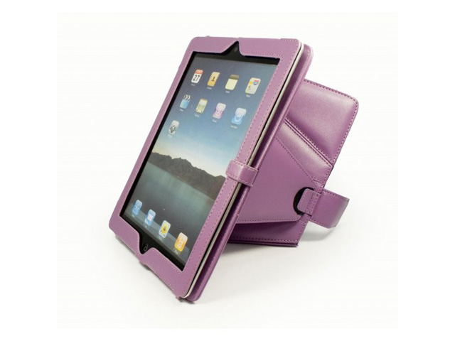Tuff-Luv Tri-Axis Kunstleren Case Hoes voor iPad 2, 3 & 4