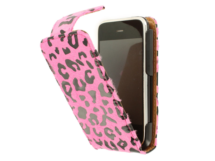 Furry Panther Flip Case voor iPhone 3G/3GS