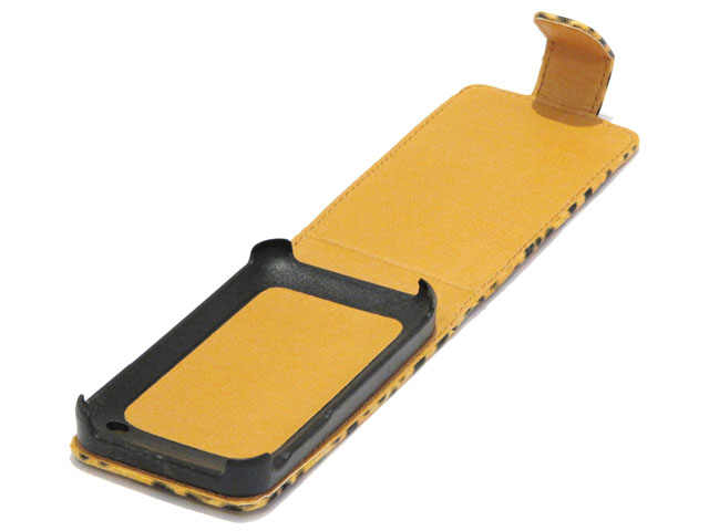 Leopard Slim Elegant Leather Case voor iPhone 3G/3GS