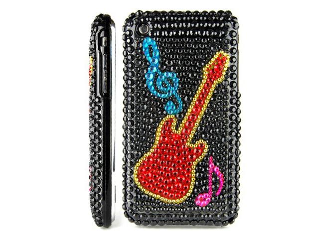 Guitar Music Diamond Case voor iPhone 3G/3GS