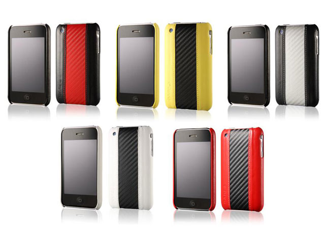 Iuvo Classic Racing Stripe Case voor iPhone 3G/3GS