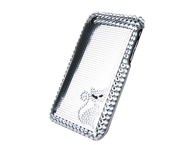 Siamese Cat Diamond Case Hoes voor iPhone 3G/3GS