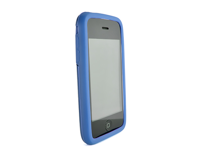 Metal Silicon Case Hoes voor iPhone 3G/3GS
