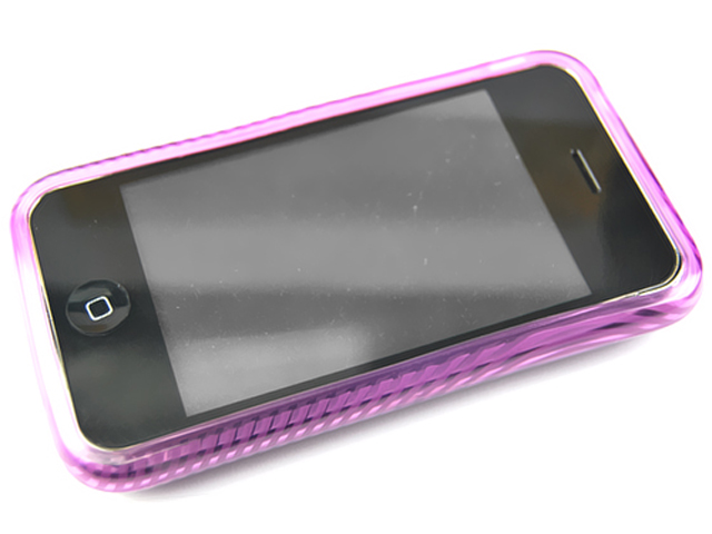 Glossy Fingerprint Series Hoes voor iPhone 3G/3GS