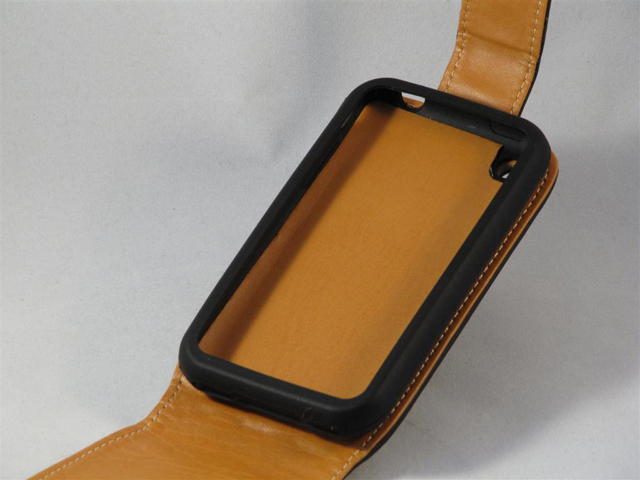 Silicone Leather Case voor iPhone 3G/3GS 
