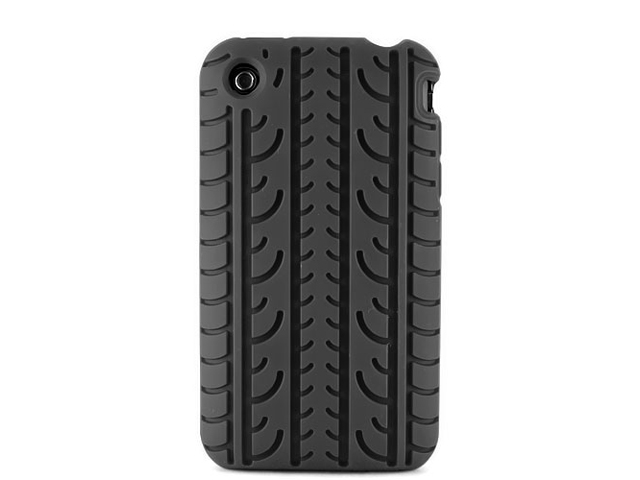 Vroom Tyre Silicone Skin Hoes voor iPhone 3G/3GS