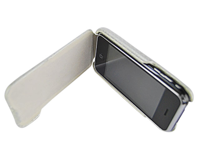 Exclusive Slimline Leather Case Hoes iPhone 3G/3GS