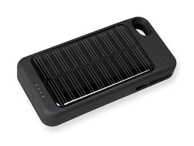 A-Solar AM-403 Solar Power Pack Accu Case voor iPhone 4/4S