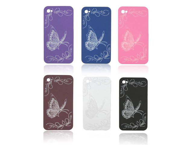 Butterfly Back Case voor iPhone 4/4S