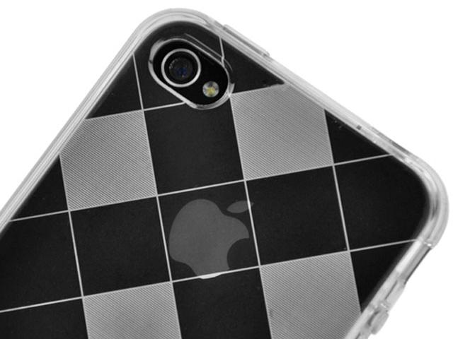 Checkmate TPU Case Hoesje voor iPhone 4
