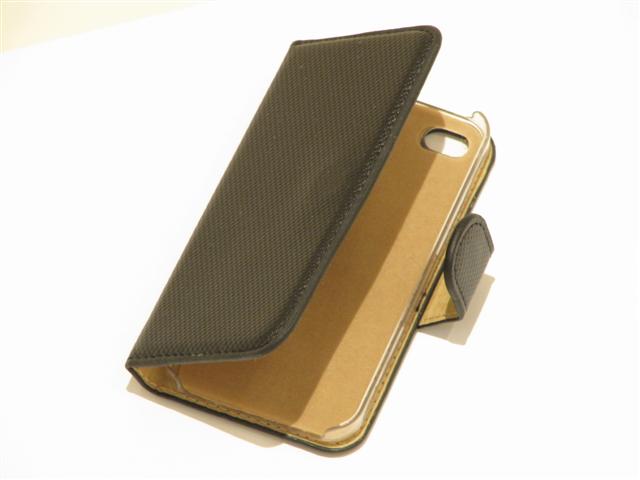 Classic Faux Leather Case Hoes voor iPhone 4/4S